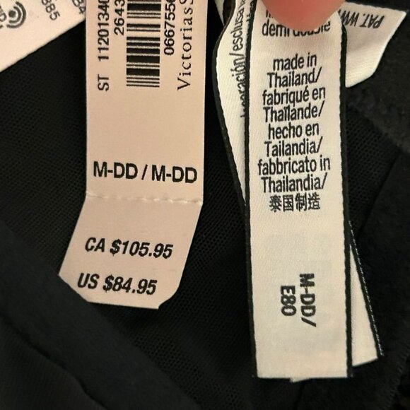 NWT Victoria’s Secret Dream Angels Bra M DD Heritage Ribbon Slot Bra Lace NEW - Picture 4 of 9